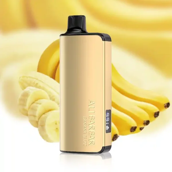 Alibarbar Ingot 9000 Puffs Banana Buzz