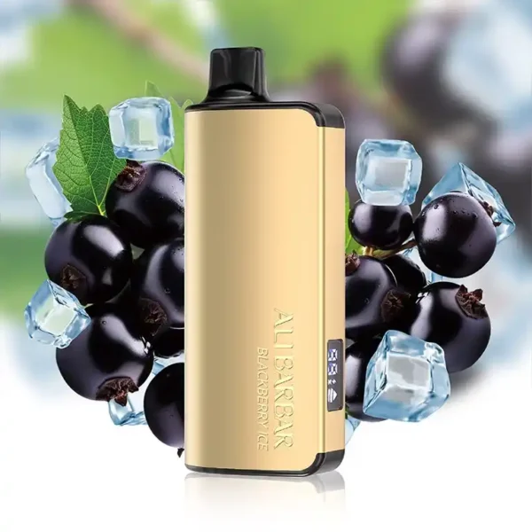 Alibarbar Ingot 9000 Puffs Blackberry Ice