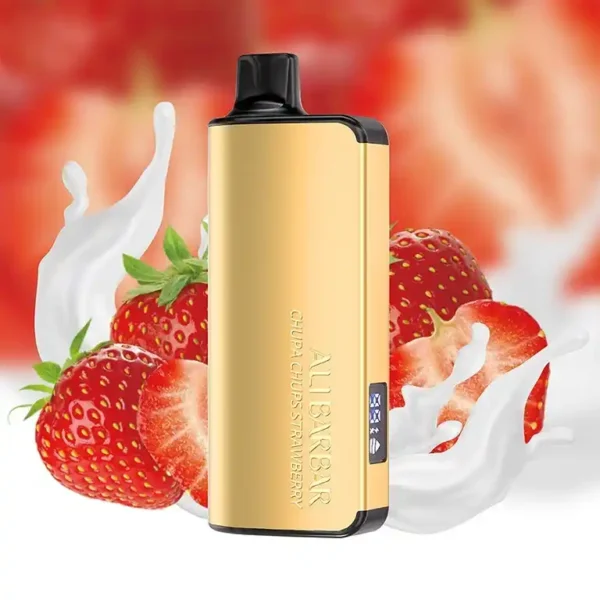 Alibarbar Ingot 9000 Puffs Chupa Chups Strawberry
