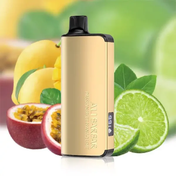 Alibarbar Ingot 9000 Puffs Passionfruit Mango Lime