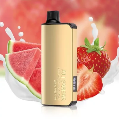 Alibarbar Ingot 9000 Puffs Strawberry Coconut Watermelon
