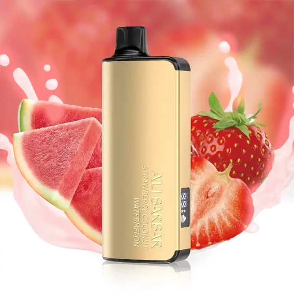 Alibarbar Ingot 9000 Puffs Strawberry Watermelon